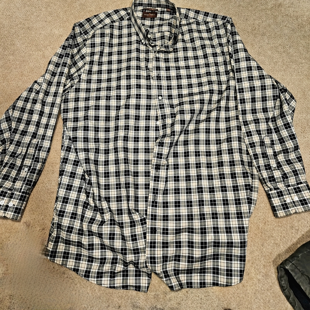 Men's 3x botton down shirt